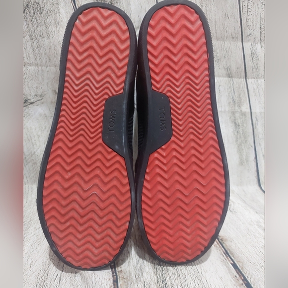 TOMS x Star Wars Leandro Darth Vader Black Leather Sneakers Men's Size 14 - GUC - Picture 9 of 9